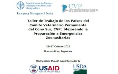 CAPACITACIÓN CVP-FAO EN EMERGENCIAS ZOOSANITARIAS