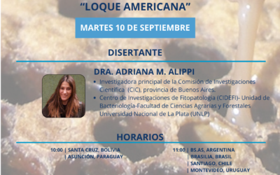 SEMINARIO REGIONAL/INTERNACIONAL SOBRE «LOQUE AMERICANA» CVP